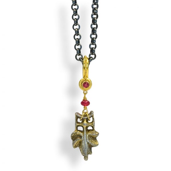 22kt gold granulation Medieval artefact pendant