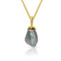 granulation 22kt yellow gold Tahitian pearl pendant